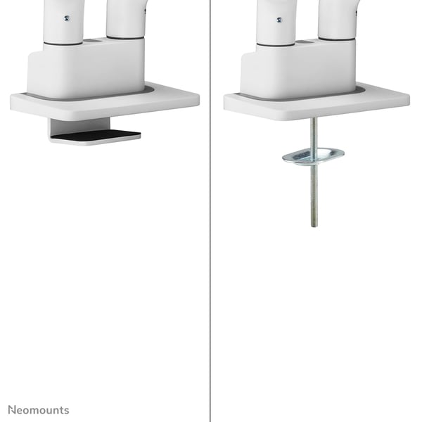 Neomounts DS70S-950WH2 monitorin kiinnike ja jalusta 88,9 cm (35") Vastaanotto Valkoinen