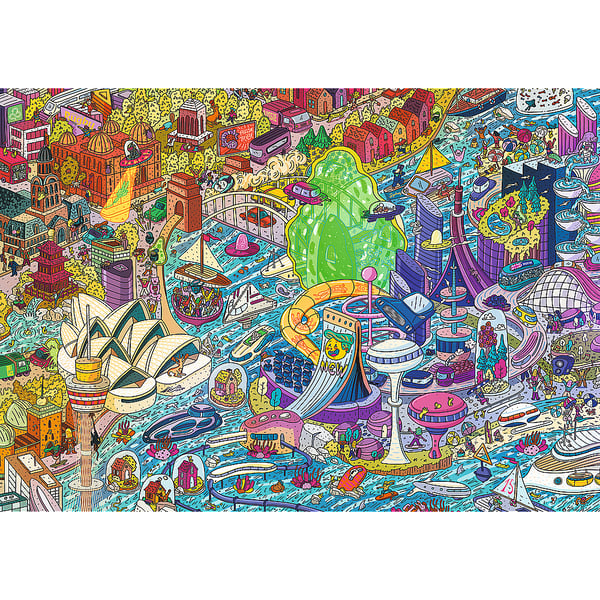 Trefl Eye-Spy Puslespil 1000 stk Kunst