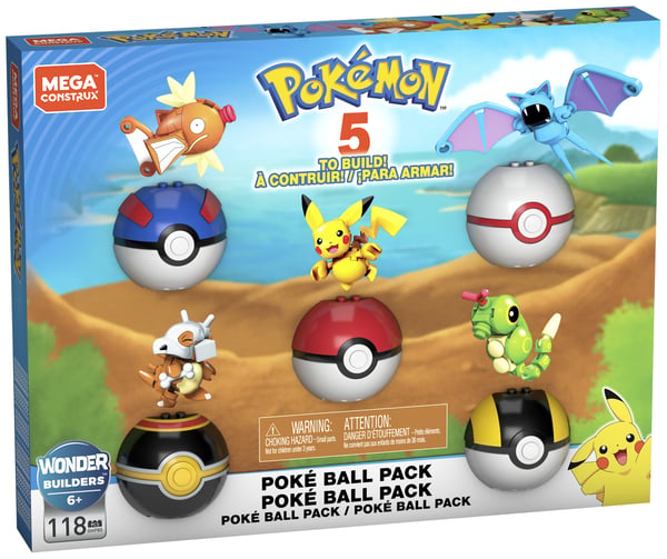 MEGA Pokémon Construx Poké Ball-paket, exklusivt