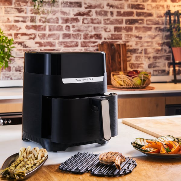Tefal Easy Fry & Grill EY5058 Single 4,2 l Fristående 1550 W Varmluftsfritös Svart