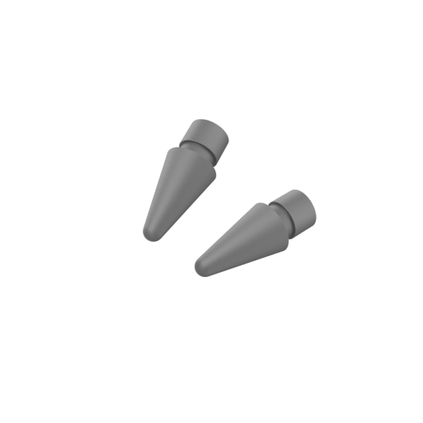 DEQSTER 80-2000002 tillbehör till stylus-penna Grå 2 styck