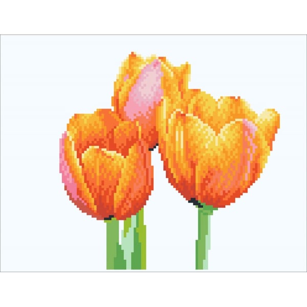 Diamond Dotz Love Tulips