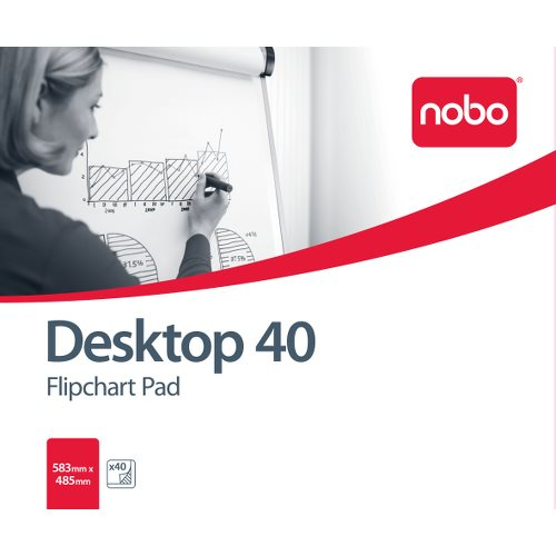 Nobo Konferensblock 580X480, 40 ark, olinjerat