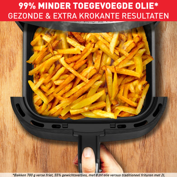 Tefal Easy Fry & Grill EY5058 Single 4,2 l Fristående 1550 W Varmluftsfritös Svart