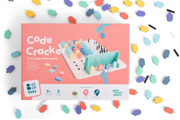 BS Toys GA513 sällskapsspel Code Cracker Brädspel Logik