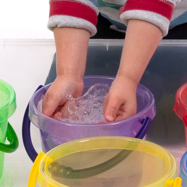 Tickit Translucent Colour Buckets