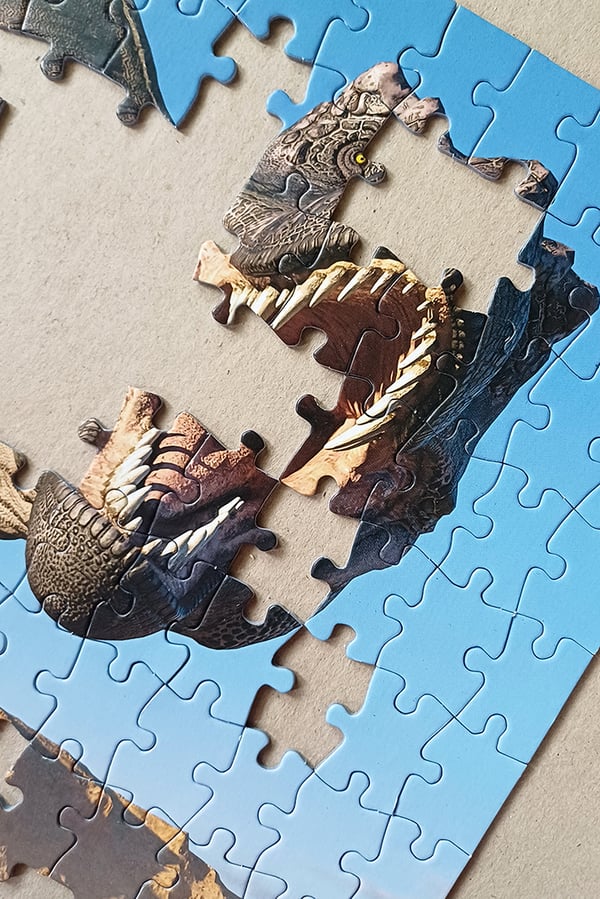 Tactic Puzzle Lovers Tyrannosaurus 200 pcs puzzle