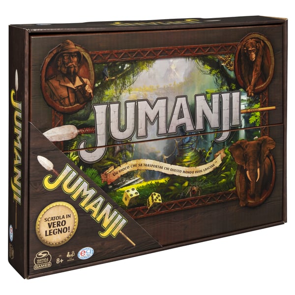Editrice Giochi Jumanji In Legno Brädspel Frågespel