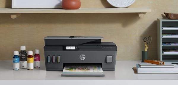 HP Smart Tank Plus 655 Trådlöst All-in-One Färg Skrivare, Kopiator och skanner