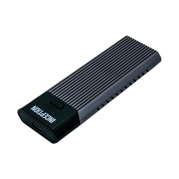 Origin Storage OSEC512NVME ulkoinen SSD 512 GB USB Type-C 3.2 Gen 2 (3.1 Gen 2) Alumiini, Harmaa