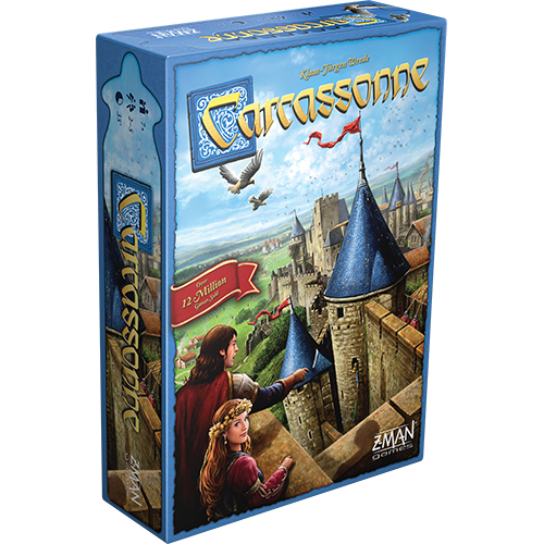 Asmodee Carcassonne Lautapeli Sota