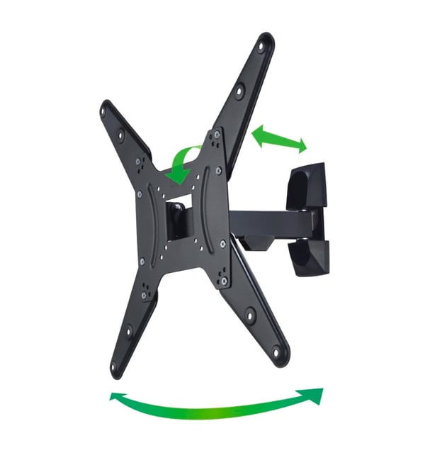 Hama 00220823 TV-kiinnike 165,1 cm (65") Musta