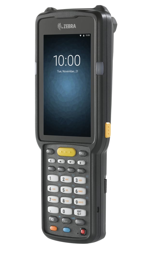 Zebra MC3300x RFID-handdatorer 10,2 cm (4") 800 x 480 pixlar Pekskärm 505 g Svart