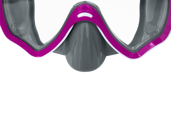 Bestway 22074 / 23 dykmasker Härdat glas Silikon Blandade färger Vuxen
