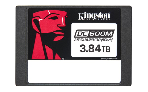 Kingston Technology 3840G DC600M (blandet brug) 2,5" Enterprise SATA SSD