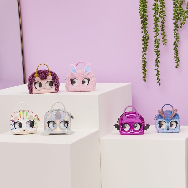 Purse Pets BAG Micros 2PK ECMX GML Rosa, Silver Pojke/flicka Handväska