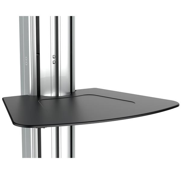 StarTech.com STNDMTV70 kyltin näyttökiinnike 190,5 cm (75") Musta, Ruostumaton teräs