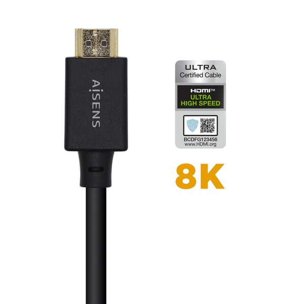 AISENS A150-0422 HDMI-kaapeli 1,5 m HDMI-tyyppi A (vakio) Musta