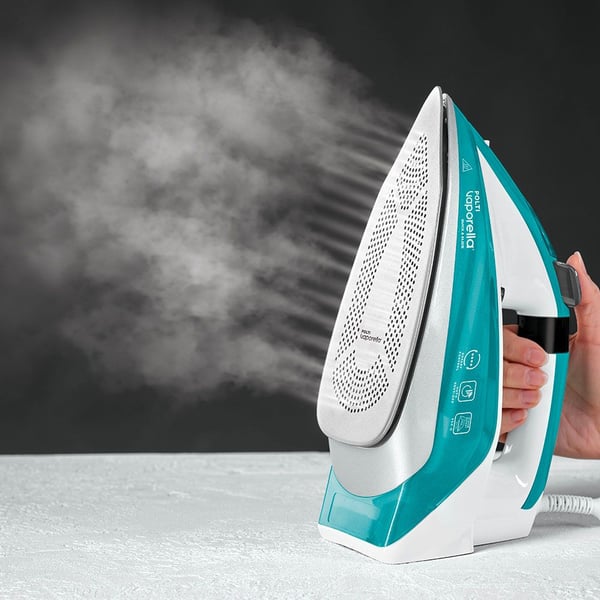 Polti Vaporella Quick & Slide QS210 Höyrysilitysrauta Alumiininen pohjalevy 2400 W Vihreä, Valkoinen