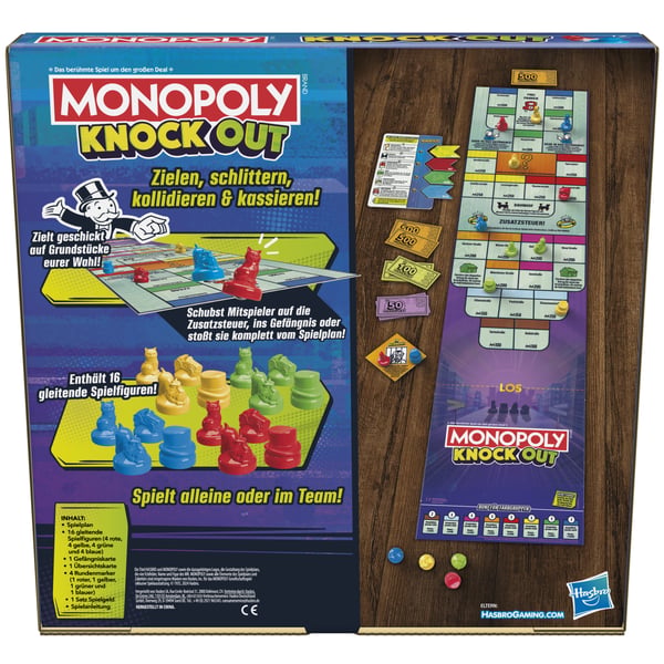 Monopoly Knockout 20 min. Brætspil Økonomisk simulering