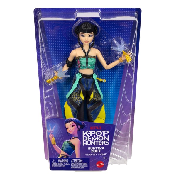 Mattel KPOP DEMON HUNTERS HUNTR/X: ZOEY “HOW IT'S DONE" DOLL