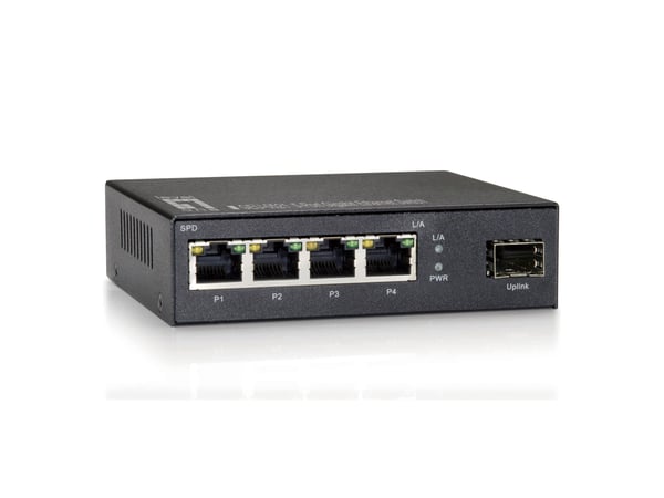 LevelOne GEU-0521 verkkokytkin Hallitsematon Gigabit Ethernet (10/100/1000) Harmaa