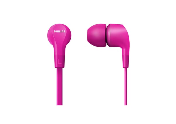 Philips TAE1105PK/00 hovedtelefoner/headset Ledningsført I ørerne Opkald/musik Lyserød