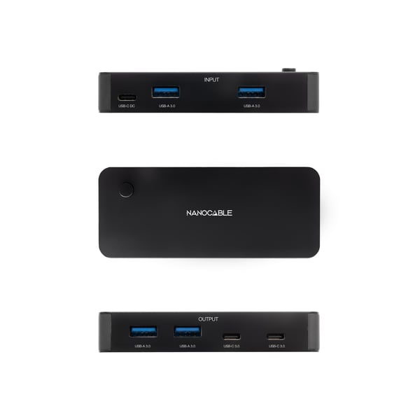 Nanocable 10.12.0011 KVM-switchar Svart