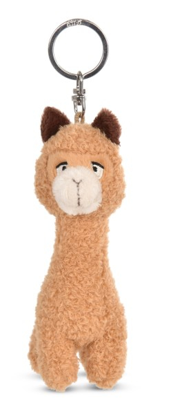 NICI Alpaca Al Paka Nyckelring Brun