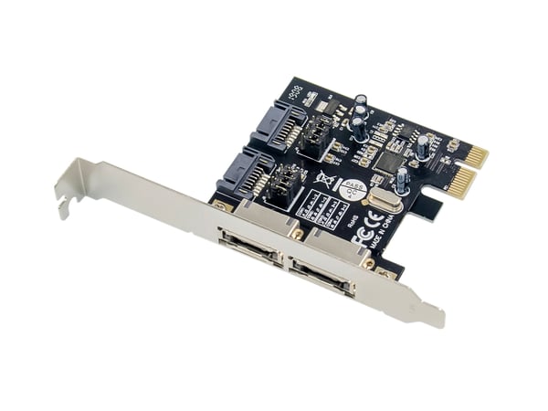 Conceptronic CSATA600EXI nätverkskort/adapters Intern SATA, eSATA