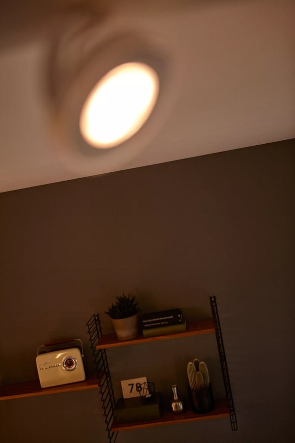 Philips WarmGlow LED Clockwork kohdevalaisin 4x