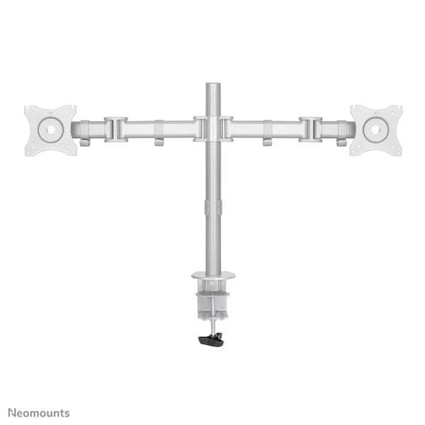 Neomounts NM-D135DSILVER skærmbeslag og -stativer 68,6 cm (27") Skrivebord Sølv