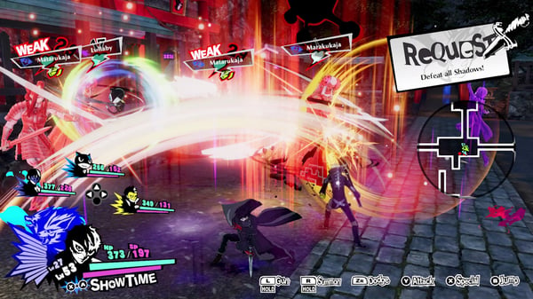 Nintendo Persona 5 Strikers Limited Edition Begrænset Tysk, Engelsk, Spansk Nintendo Switch