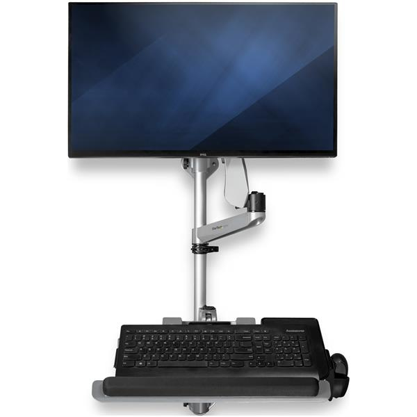 StarTech.com WALLSTSI1 desktop arbejdsplads med siddestativ