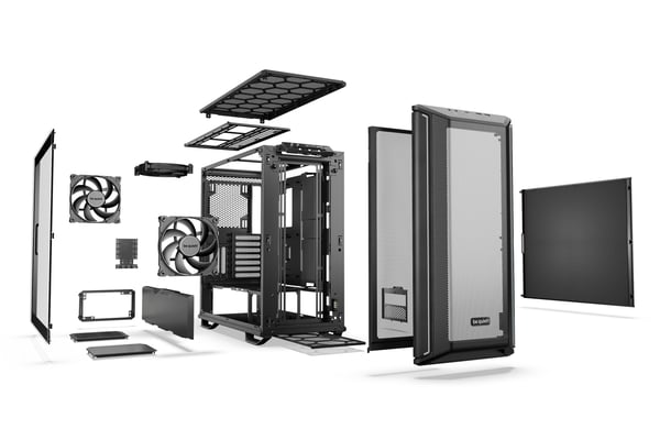 be quiet! Dark Base 701 Black Midi Tower Svart