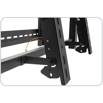 Techly ICA-PLB 046F TV-kiinnike 177,8 cm (70") Musta