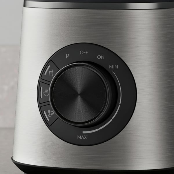 Electrolux E6TB1-6ST 1,75 l Bänkmixer 1400 W Svart, Rostfritt stål, Transparent