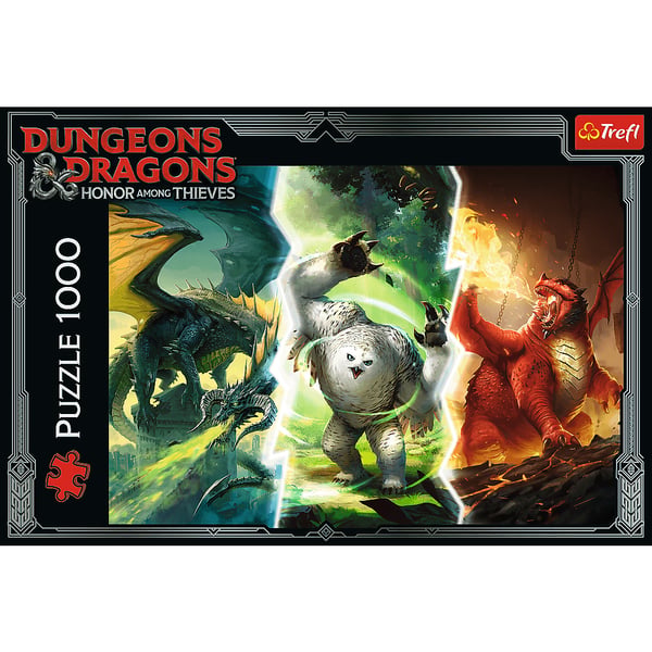 Trefl Dungeons & Dragons Legendary Monsters of Faerun Kuviopalapeli 1000 kpl Muu