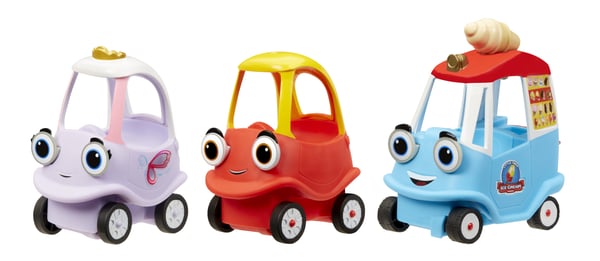 Little Tikes Let's Go Cozy Coupe - Cozy Mini Vehicle