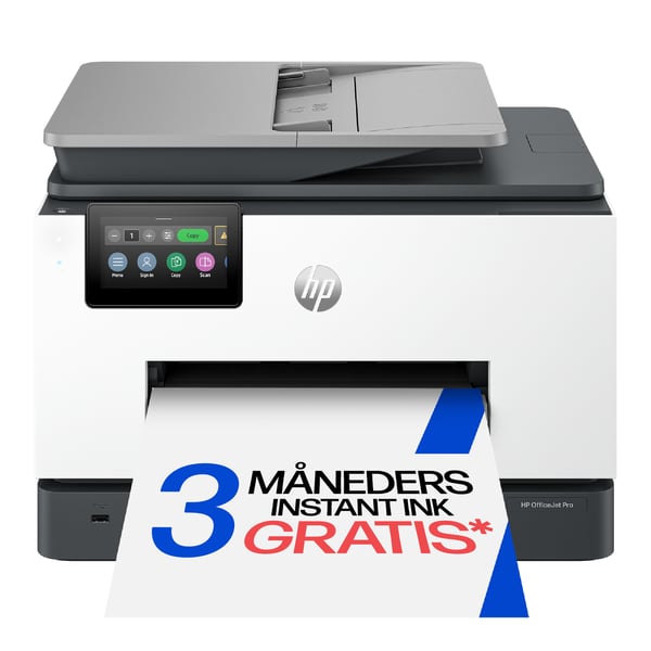 HP OfficeJet Pro 9135e Trådløst All-in-One Farve Printer, Instant Ink; 2-sidet printning
