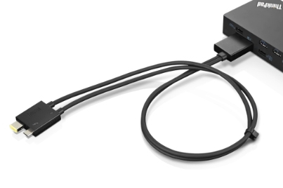 Lenovo 4X90U90616 USB-grafikadapter Svart