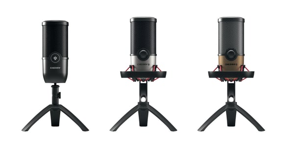 CHERRY UM 9.0 PRO RGB Sort, Kobberfarve Bordmikrofon