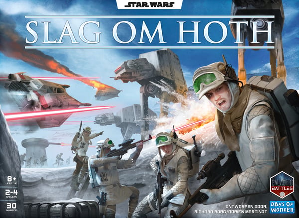 Asmodee Star Wars Slag om Hoth Brætspil Taktisk