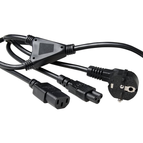 ACT AK5166 el-ledning Sort 1,8 m CEE7/7