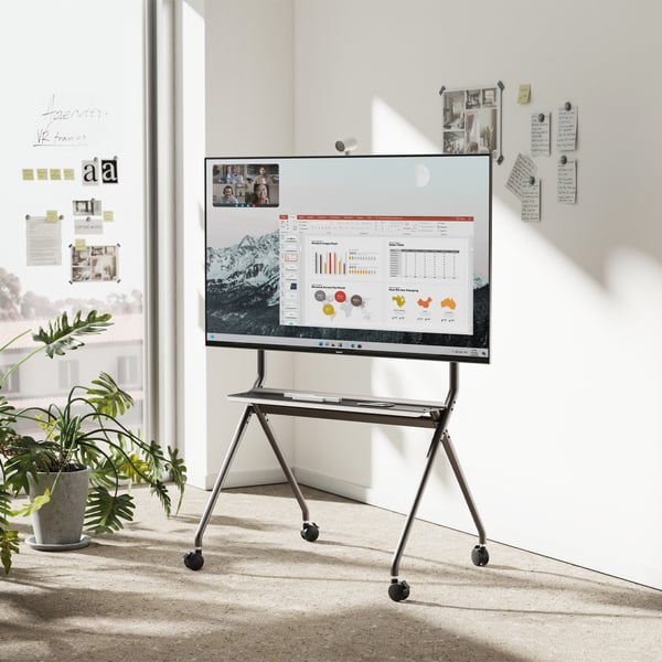 AISENS FT86FE-143 fäste för skyltningsskärm 2,18 m (86") Grå