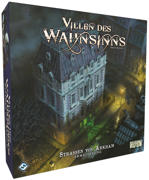 Asmodee Mansions of Madness: Second Edition - Streets of Arkham Mansions of Madness: Second Edition - Streets of Arkham: Expansion Lautapeli Roolipeli