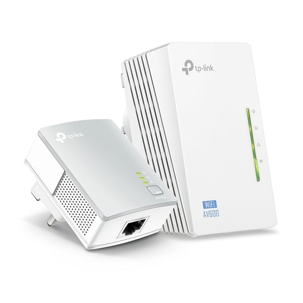 TP-Link TL-WPA4220 KIT 600 Mbit/s Nätverksansluten (Ethernet) Wi-Fi Vit 2 styck