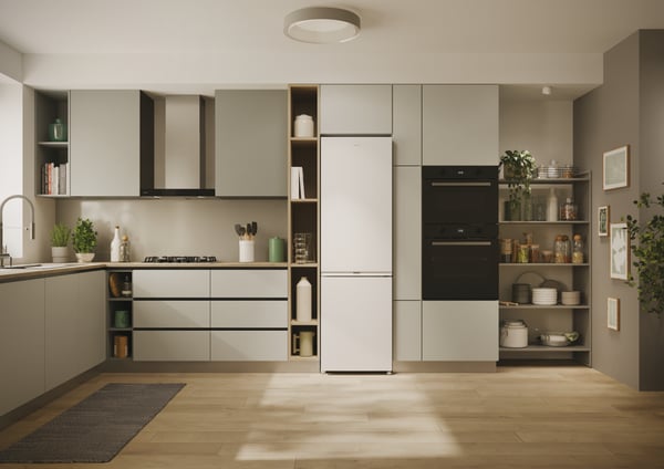 Candy Fresco CNCQ2T518EW Fritstående 279 L Hvid