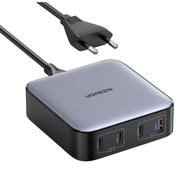 Ugreen Nexode Universaali Harmaa AC Pikalataus Sisätila