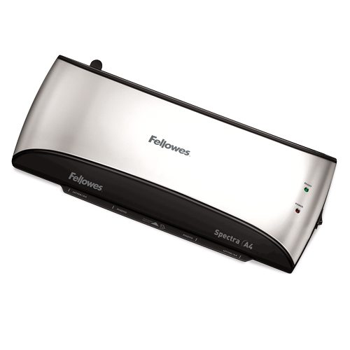 Fellowes Spectra A4 Varm/kall lamineringsmaskin Svart, Grå